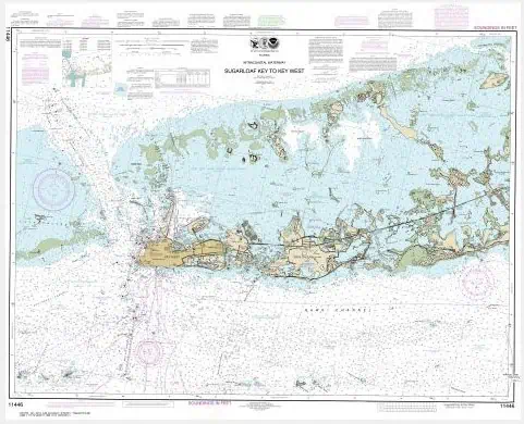 High-resolution nautical chart of Solander Key, Florida, focusing on maritime navigation and nautical maps for boating, fishing, and maritime safety.