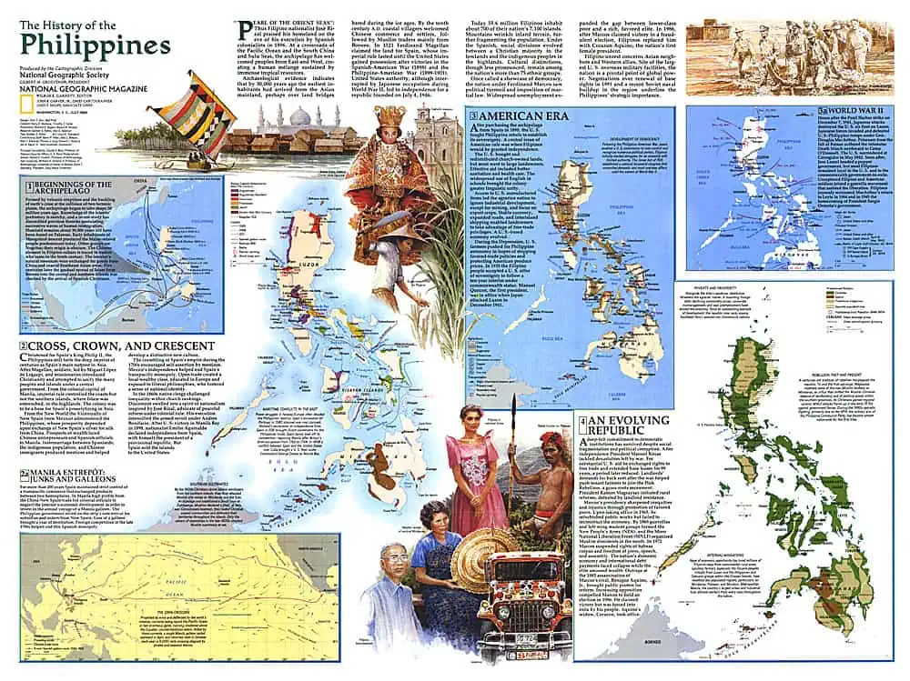 History of the Philippines - Published 1986 by National Geographic