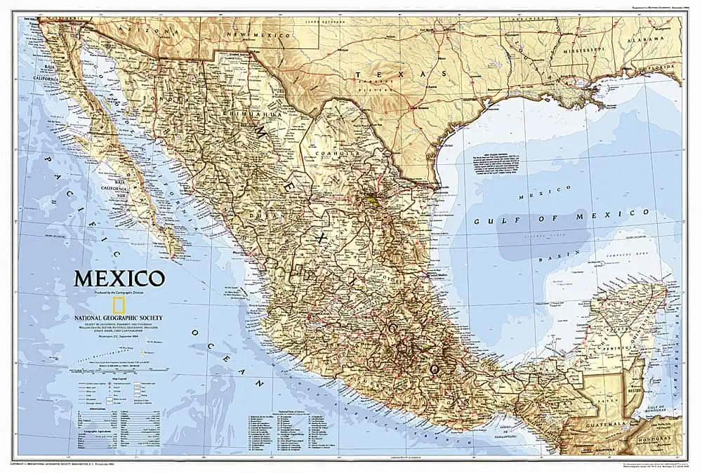 Mexico - Published 1994 by National Geographic