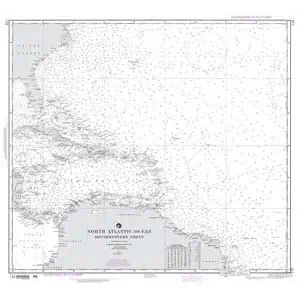 Detailed nautical chart of North Stromness Bay with navigational information and maritime details.