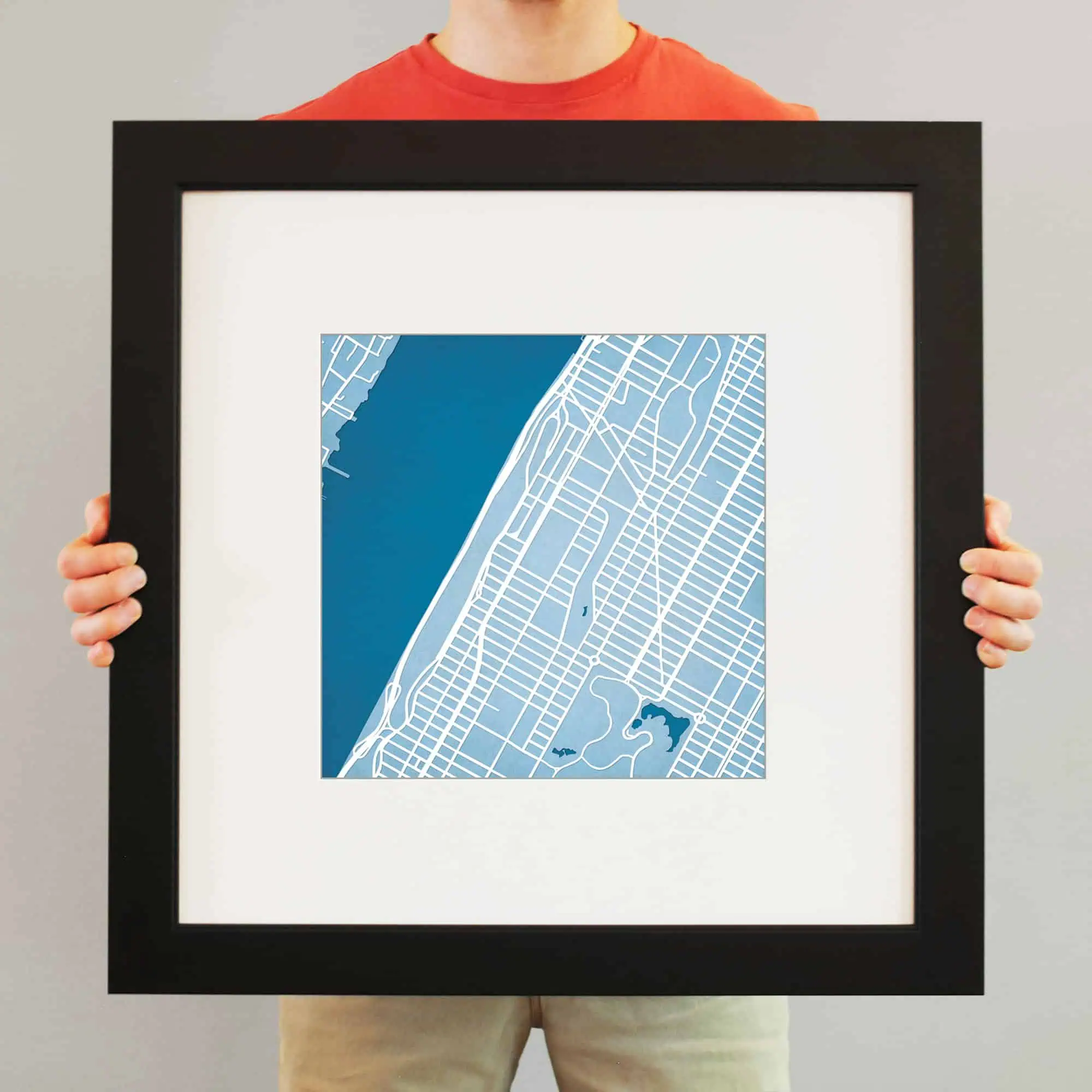 Columbia University Campus Map Art - City Prints