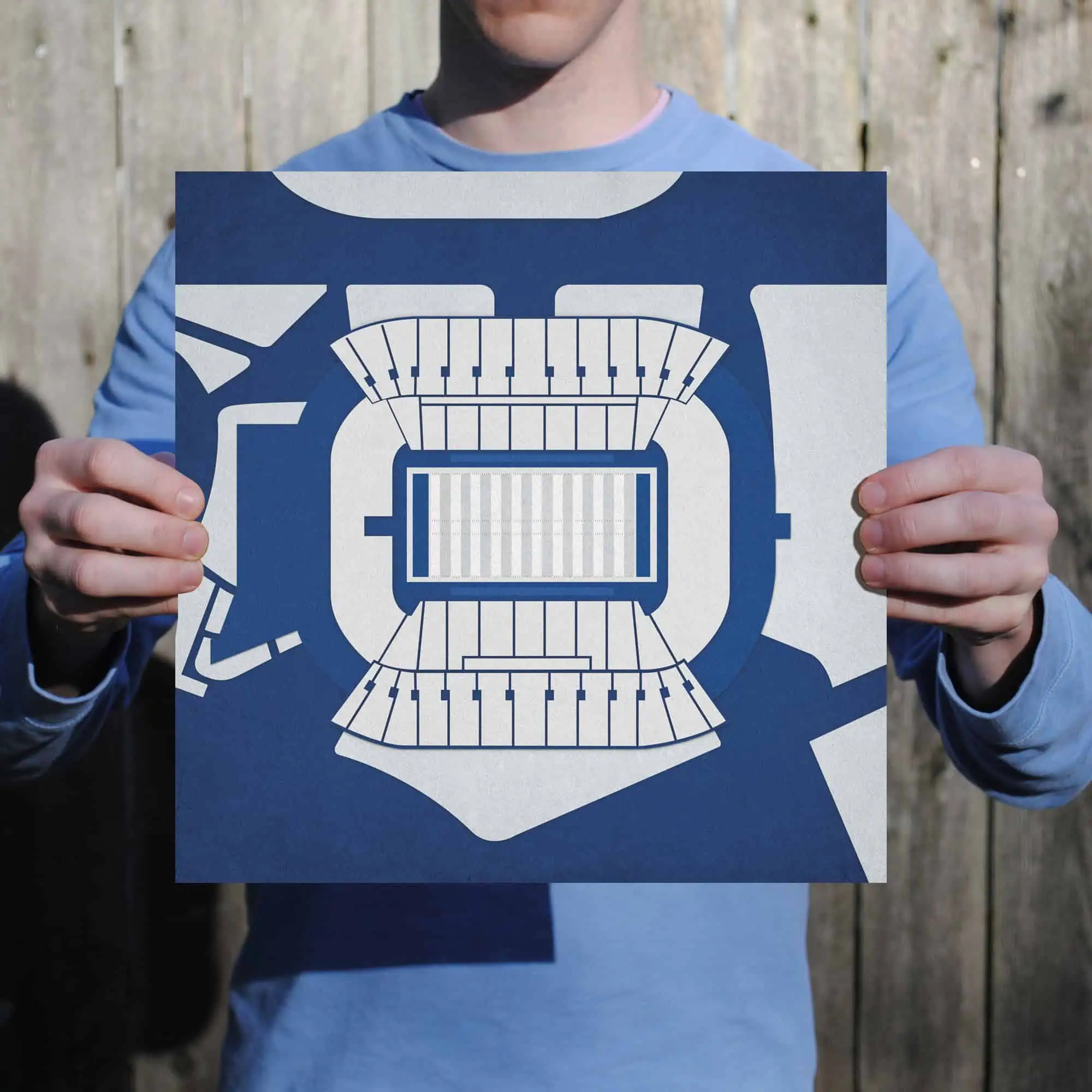 Detailed schematic of a stadium seating layout illustration, showcasing architectural design and structure for sports venues and event planning.