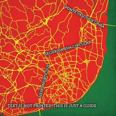 Detailed street map of the city highlighting major roads and neighborhoods, perfect for navigation and travel planning. A useful resource for travelers, locals, and map enthusiasts.