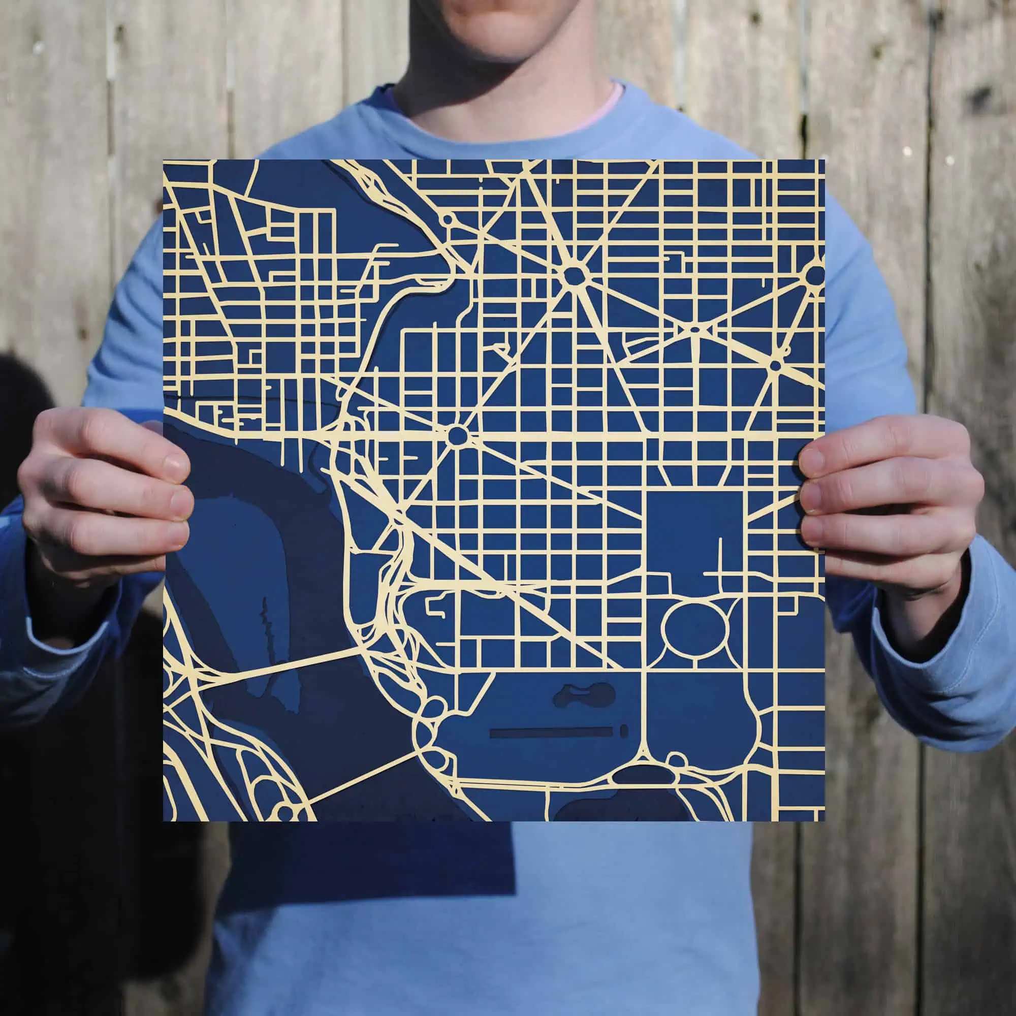Map shop city street map art print for home decor, wall art, or travel enthusiasts. High-quality map poster featuring urban design. Perfect gift for map lovers and city explorers. Popular for offices and living spaces.