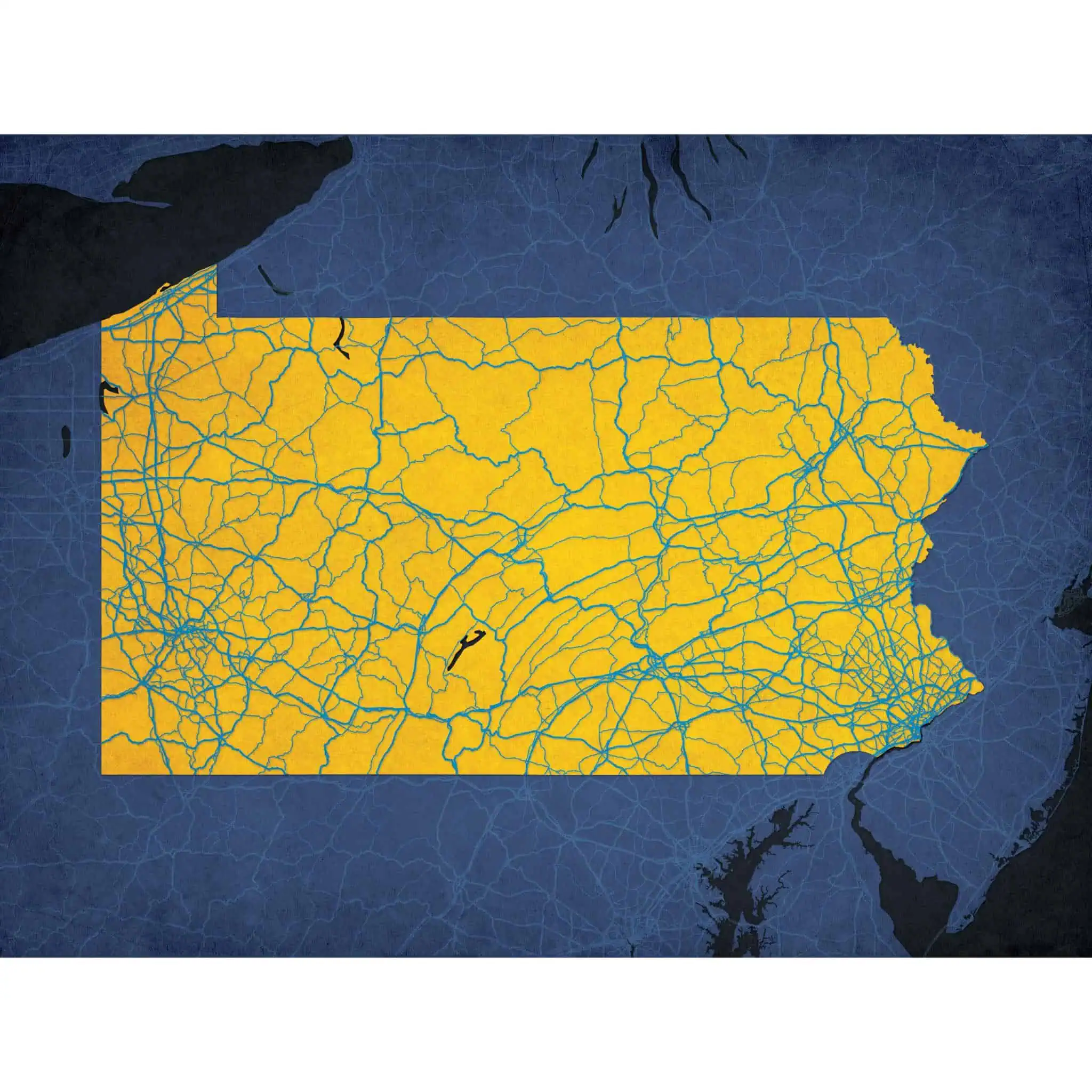 Map of North Carolina highlighting major roads and highways, emphasizing detailed regional and city maps for travel and navigation.